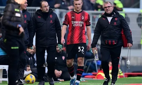 AC Milan tiếp tục mất người vì chấn thương dài hạn