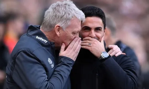 Đấu Man City, David Moyes dội 'gáo nước lạnh' vào fan Arsenal