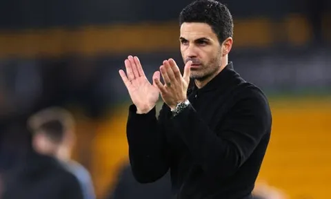 Mikel Arteta hài lòng về chiến thắng trước Wolves