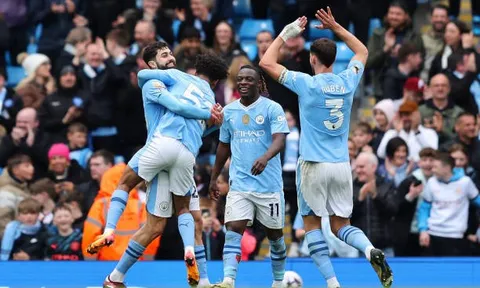 Manchester City xứng đáng vô địch Premier League 2023/24