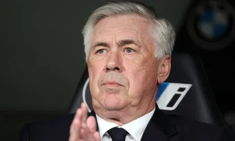 Ancelotti tiết lộ tham vọng của Real Madrid
