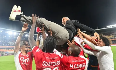 AS Monaco chính thức giành vé dự Champions League