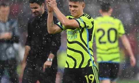 Leandro Trossard thêm một lần giúp Arsenal vượt khó