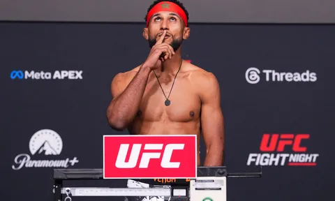 Kết quả cân ký UFC Vegas 116: Aljamain Sterling và Youssef Zalal sẵn sàng cho trận đại chiến hạng lông