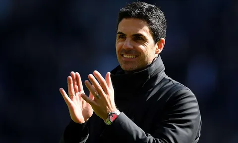 Mikel Arteta đi vào lịch sử Arsenal