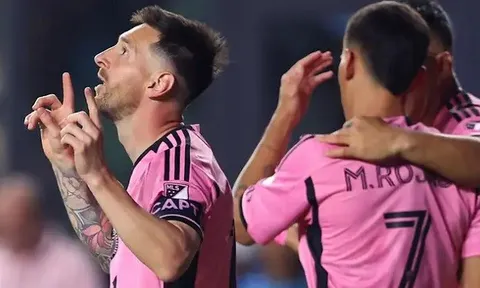 Messi góp 5 kiến tạo, Miami hủy diệt New York Red Bulls