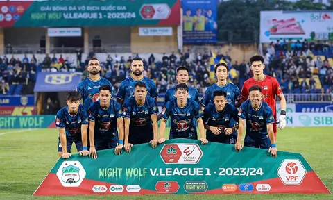Trận đấu giữa HAGL và Nam Định sử dụng VAR