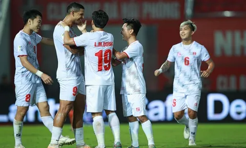 Hải phòng đại thắng Hougang United ngày chia tay AFC Cup