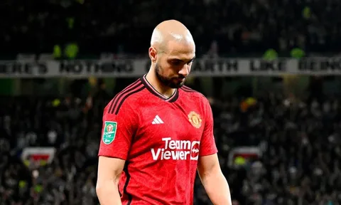 Hung tin dần ập tới Sofyan Amrabat