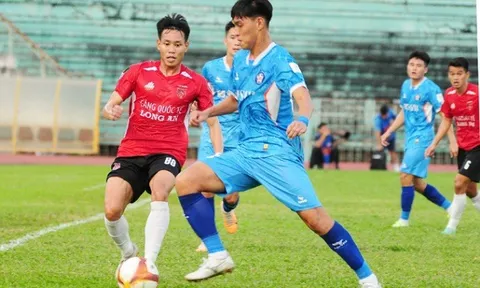 Hai cú đúp, Long An và Đà Nẵng tạo cơn mưa bàn thắng