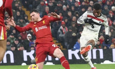 "Lại là cánh phải của Liverpool! Thêm một khoảnh khắc đỉnh cao của Amad Diallo"