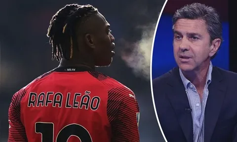 Huyền thoại AC Milan “phiền lòng” về Rafael Leao