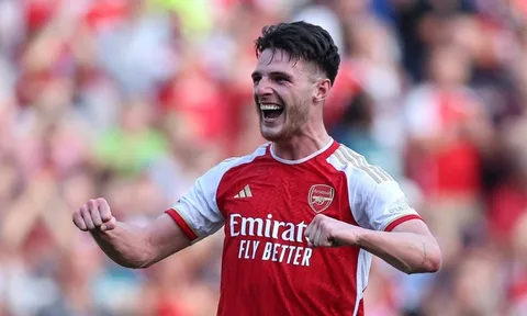 Declan Rice: 'Trình độ, đẳng cấp của Arsenal thật phi thường'