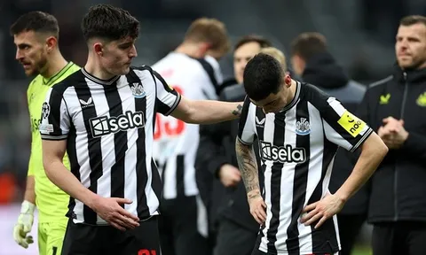 Newcastle vẫn chỉ là "đàn em" tại Champions League