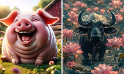 Người xưa có câu: “Lợn sinh tháng Giêng, trâu sinh tháng Năm là đại lộc", là như thế nào?