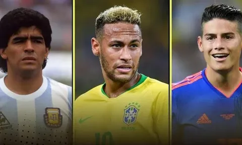 Những siêu sao Nam Mỹ chưa vô địch Copa America: Neymar, Pele, Maradona