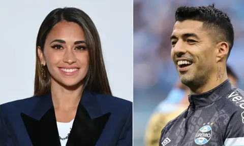 Phản ứng của vợ Messi khi Suarez cập bến Inter Miami