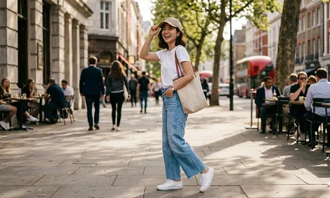 Quần jeans ống rộng: 4 công thức phối đồ “mặc là đẹp” cho mùa hè