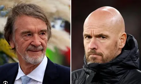 Ratcliffe ra tay, M.U chốt gọn 3 cái tên tiềm năng "đá ghế" Ten Hag