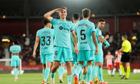 Sao trẻ lập cú đúp, Barca thắng dễ đội xuống hạng