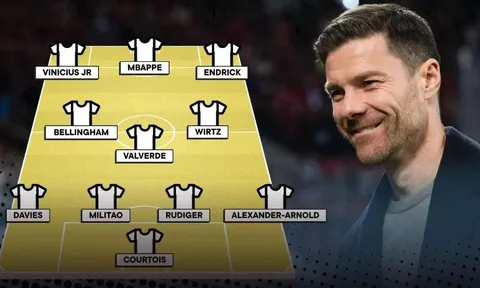 Siêu đội hình Real nếu bổ nhiệm Xabi Alonso