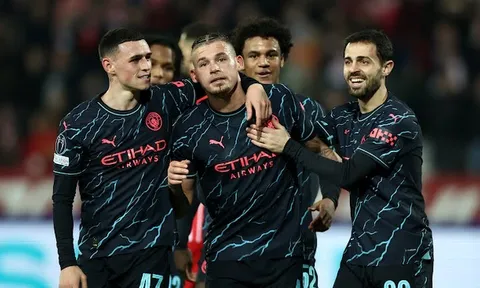 Man City lập kỷ lục chưa từng có cho bóng đá Anh ở Champions League