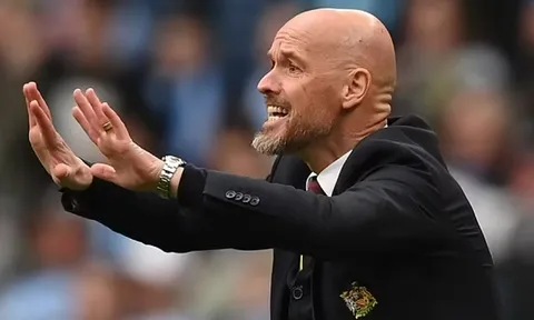 Ten Hag 'sấy' kịch liệt học trò sau thảm họa Wembley