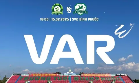 VAR lần đầu xuất hiện ở giải Hạng Nhất Quốc gia