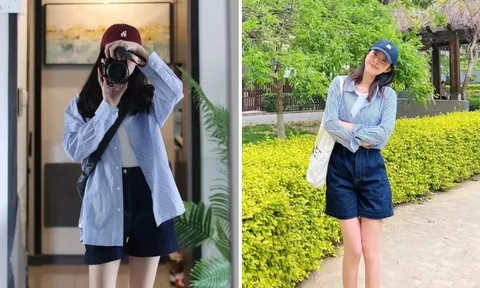 Xanh nhạt – gam màu tinh giản giúp outfit công sở mùa hè trông nhẹ nhàng mà vẫn sang