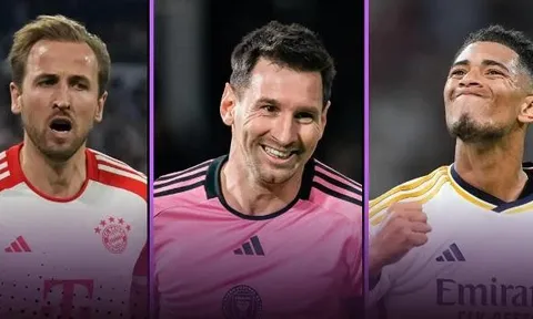 Xếp hạng QBV 2024: Kane, Bellingham, Mbappe… hay Messi một lần nữa?