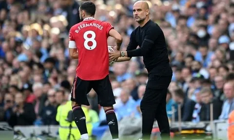 Pep Guardiola dè chừng một cầu thủ M.U trước Derby Manchester