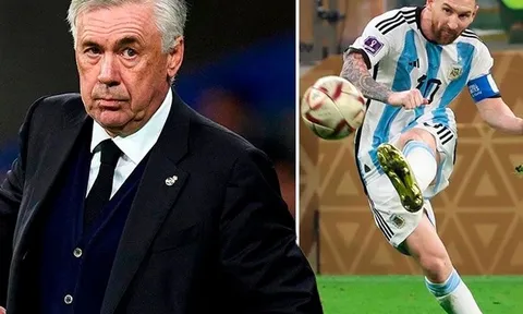 Ancelotti từ chối gọi Messi là GOAT
