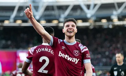 Cơ hội của Arsenal trong vụ Declan Rice