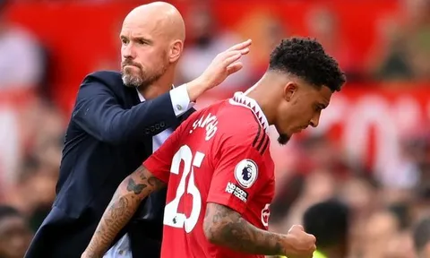 HLV Ten Hag cập nhật tình hình của Jadon Sancho