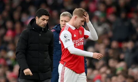 Charles Watts: Có điều gì đó đang xảy ra giữa Arteta và Smith Rowe