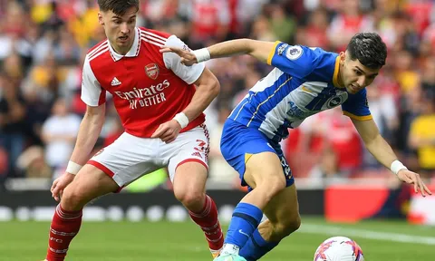 Arsenal nhắm "cỗ máy kiến tạo" thay Kieran Tierney