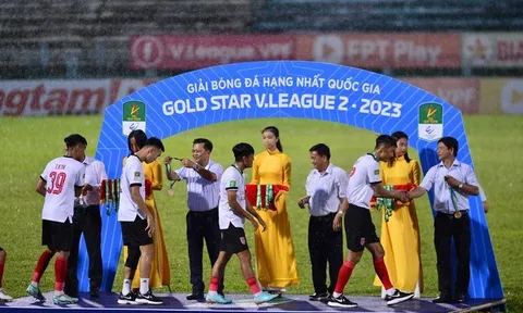 Đánh bại Huế, Long An mở hội ngày nhận HCĐ giải Hạng Nhất 2023