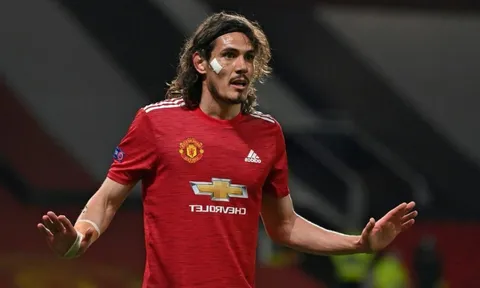 5 điểm đến khả dĩ cho Edinson Cavani khi rời Man United