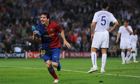10 con mồi ưa thích của Messi tại Champions League: M.U góp mặt