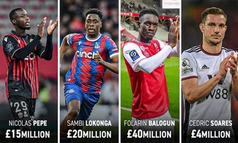 10 ngôi sao có thể giúp Arsenal bỏ túi 180 triệu bảng