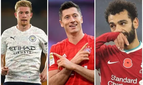 10 sao 'đỉnh' nhất năm 2020 theo The Guardian: EPL áp đảo; Số 1 khó cãi