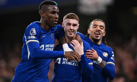10 thống kê Chelsea 4-3 Man Utd: Palmer là "khắc tinh" của Quỷ đỏ