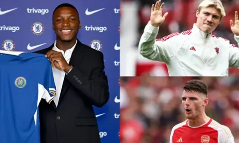 10 thương vụ gây choáng váng TTCN năm 2023: 116 triệu bảng; 2 tân binh Arsenal