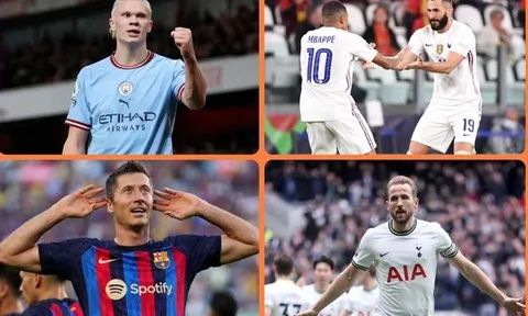 10 tiền đạo đỉnh nhất hiện tại: Haaland vô đối; Sao Arsenal đứng thứ 8