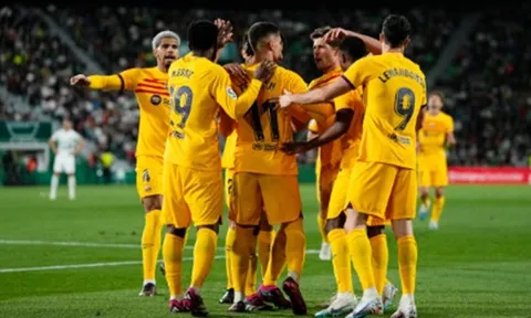 Mở tiệc bàn thắng, Barca độc bước tại La Liga