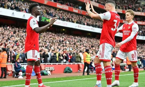 Chấm điểm Arsenal: 'Mưa điểm' 8; Con 9 duy nhất