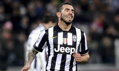 Tevez bất ngờ nhập viện, khâu 10 mũi