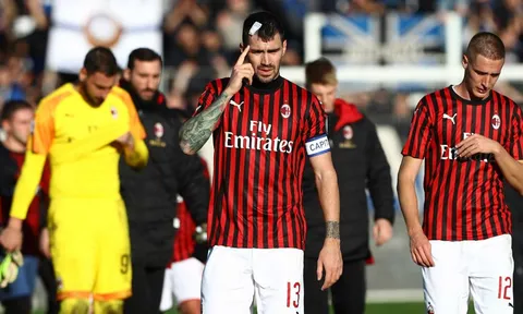 Bị Atalanta hủy diệt, AC Milan thua trận đậm nhất 21 năm qua