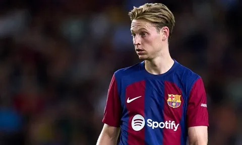 Frenkie De Jong lên tiếng về tương lai khiến M.U, PSG "tiu nghỉu"