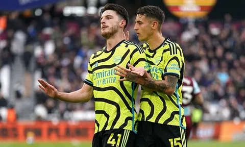 Declan Rice tiết lộ cảm xúc khi ghi bàn vào lưới West Ham